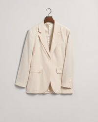 Americana Regular Fit de lino elástico