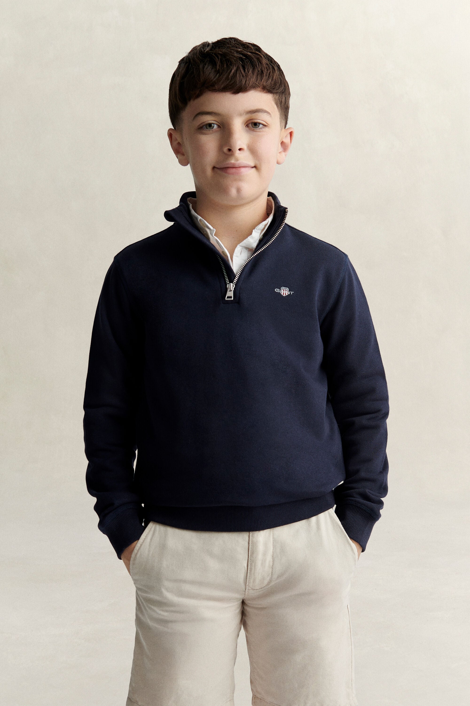 Sudadera Shield con media cremallera Teen Boys