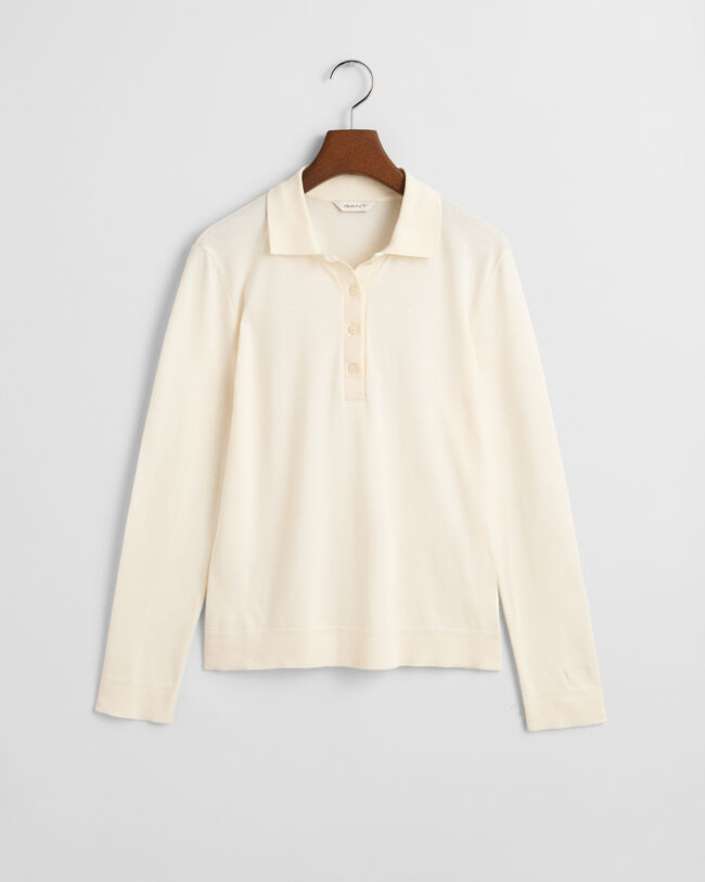 Polo de manga larga sin costuras