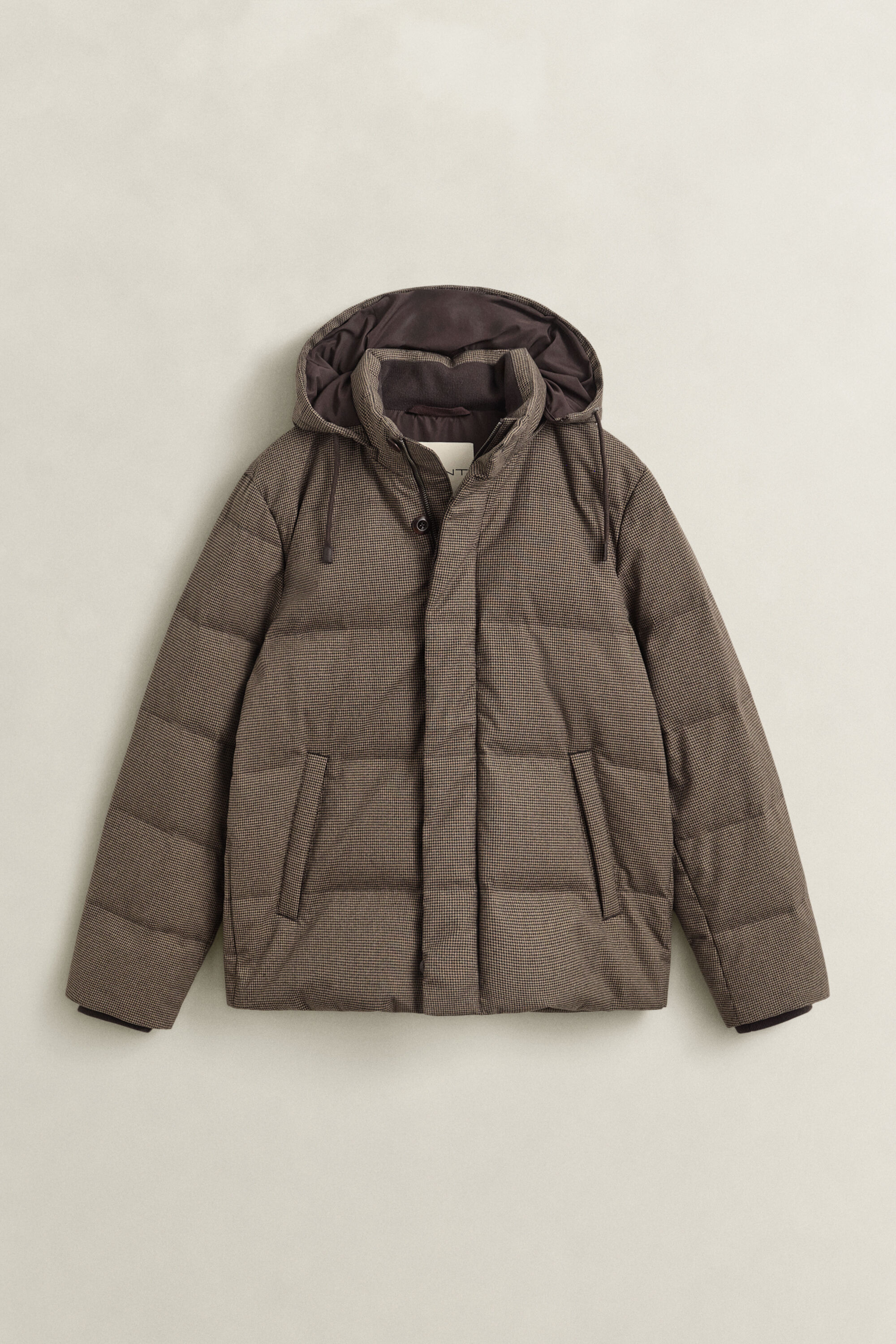 Chaqueta de franela y plumón