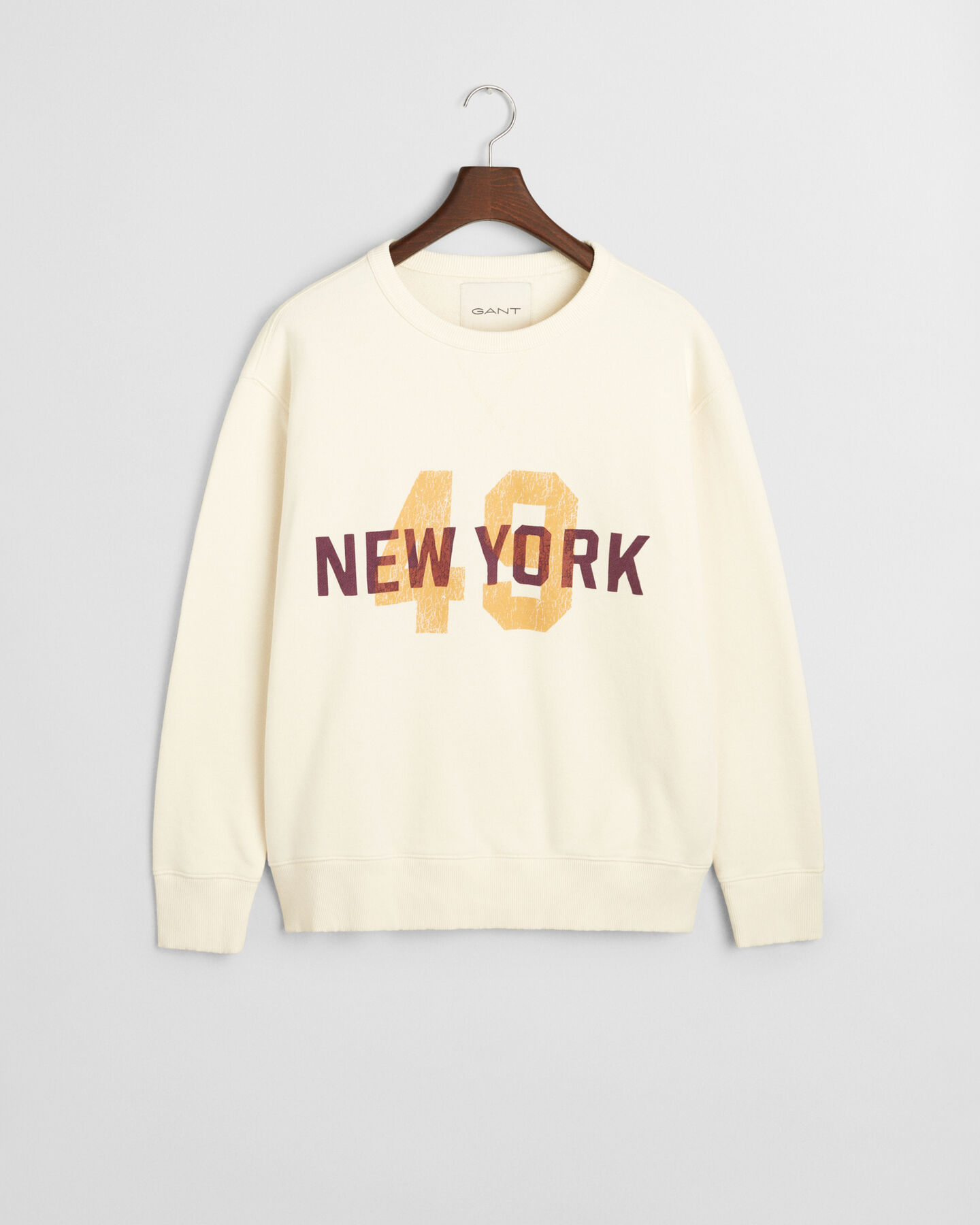 Sudadera de cuello redondo con gráfico