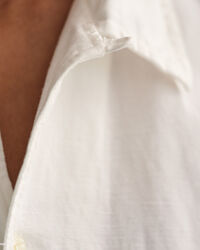 Camisa Relaxed Fit de manga corta en lino y lyocell