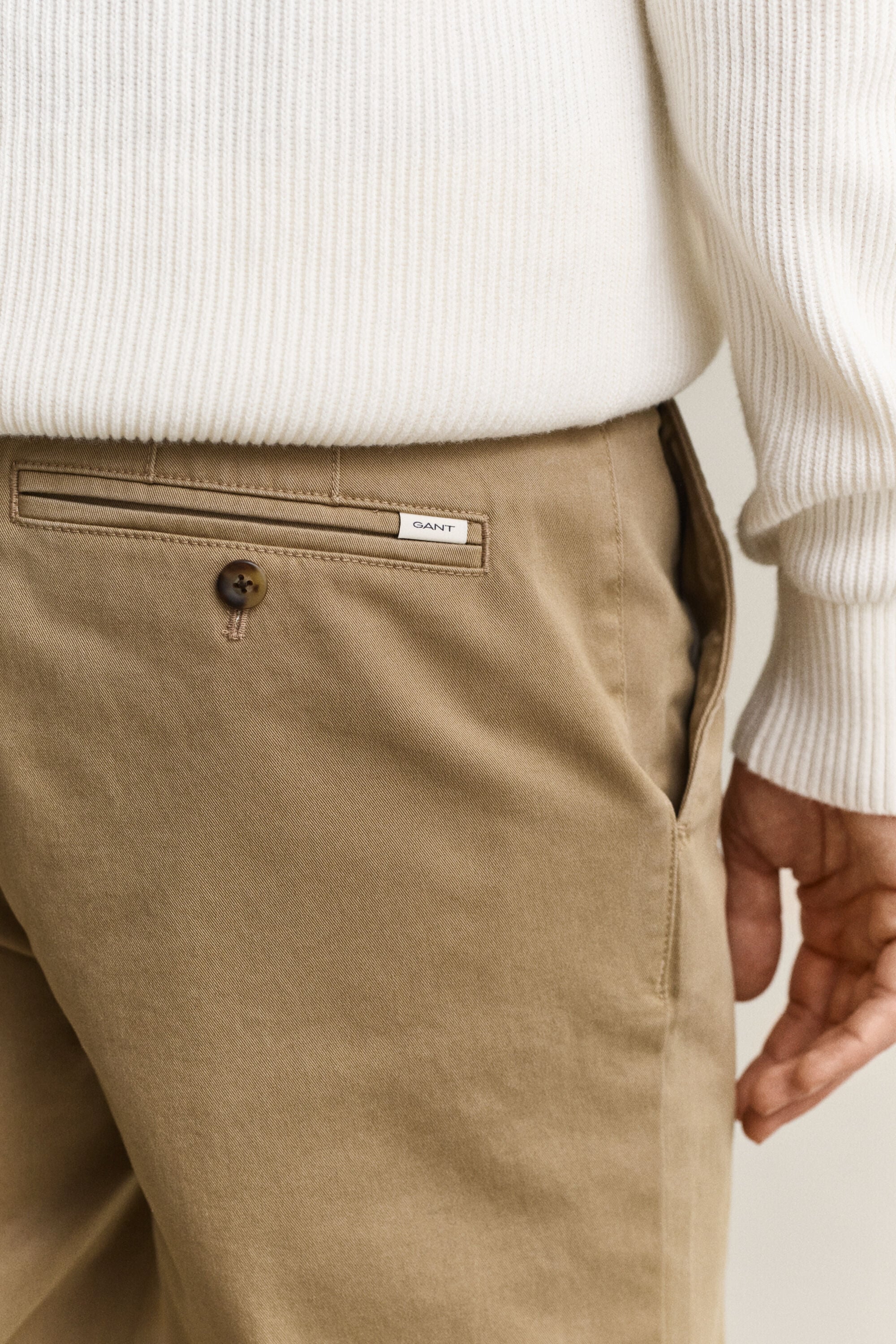 Pantalones chinos Slim Fit cómodos