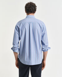 Camisa Relaxed Fit Heritage Poplin a rayas