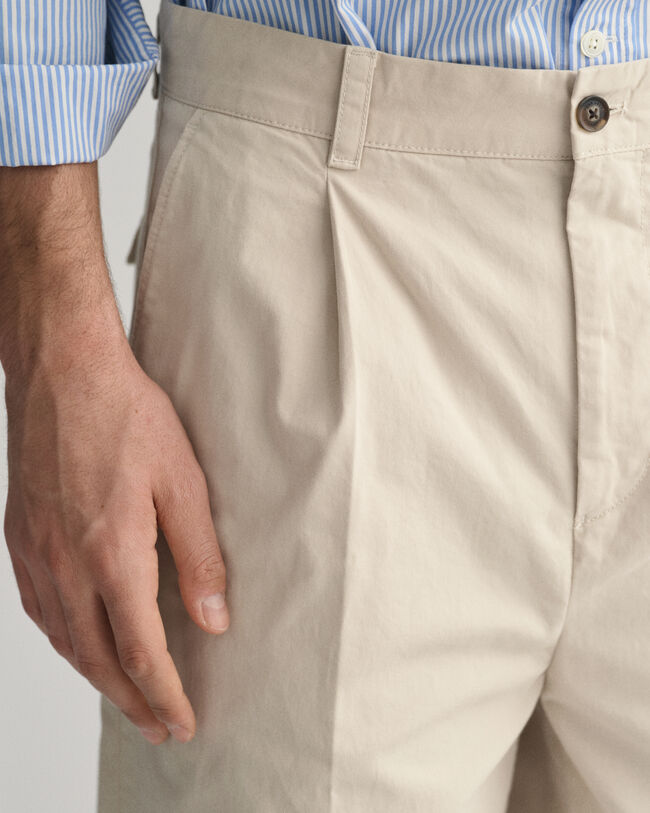 Pantalones chinos Relaxed Fit Peached Cotton