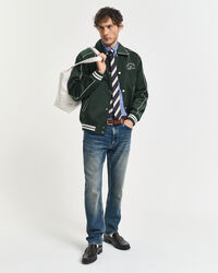 Camisa Regular Fit clásica de popelina a cuadros Vichy