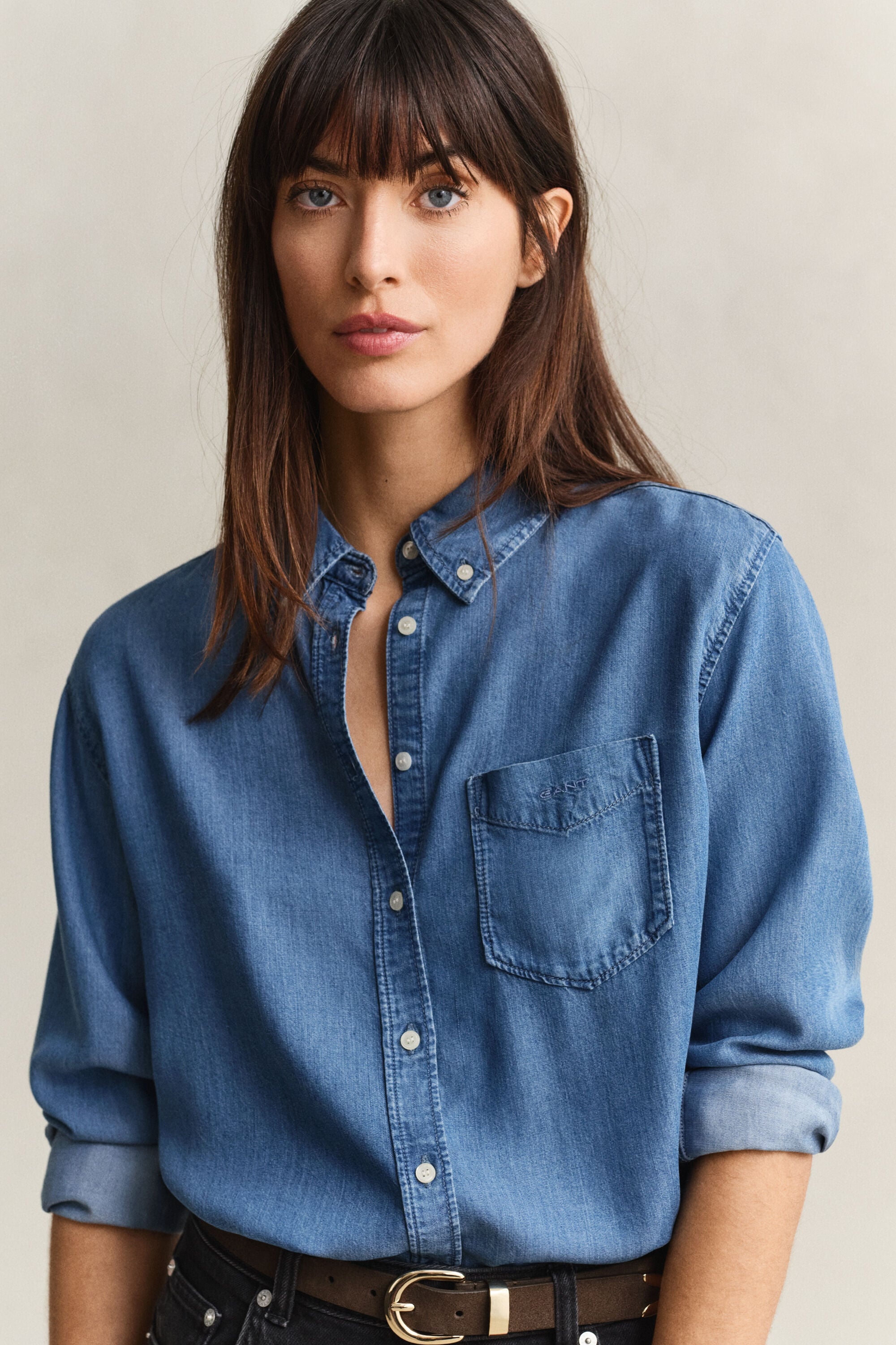 Camisa añil