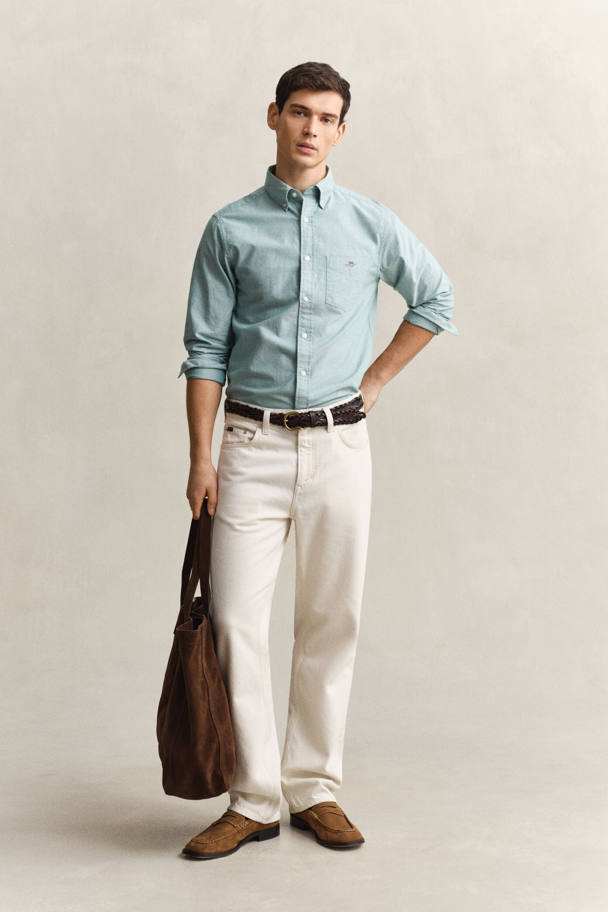 Camisa Oxford clásica Regular Fit