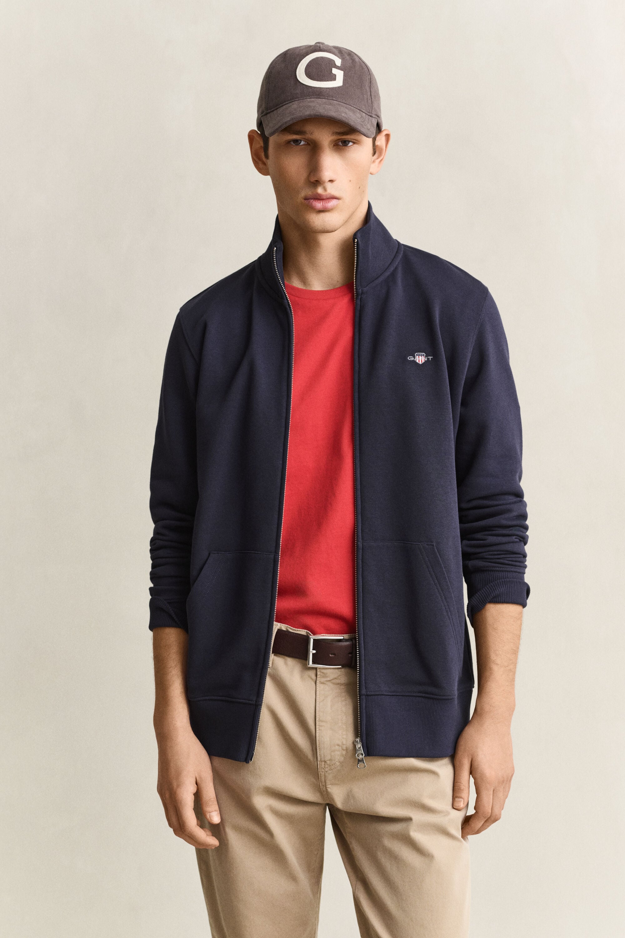 Sudadera Shield con cremallera