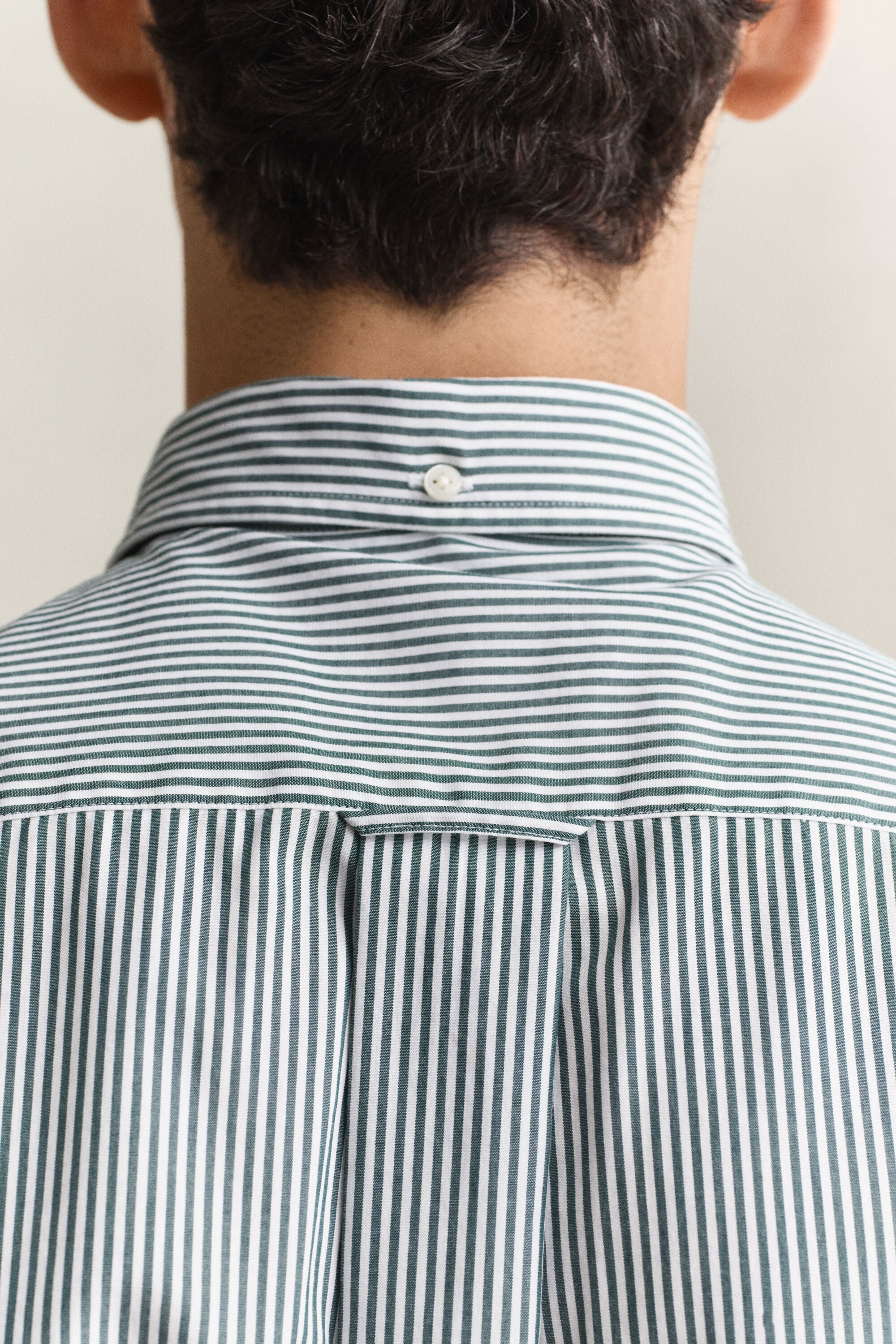 Camisa de popelina Regular Fit clásica de rayas