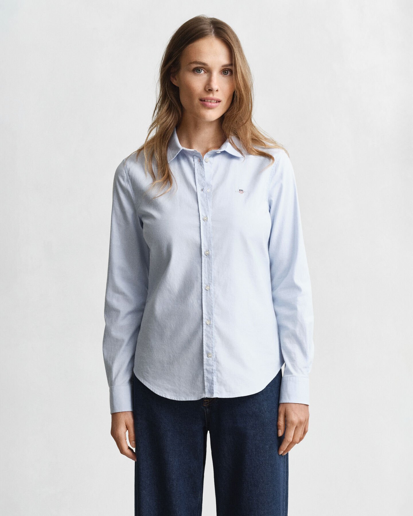 Camisa Oxford Slim Fit elástica