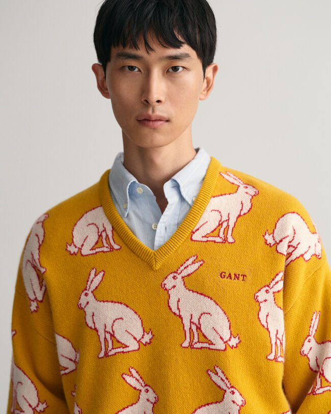 Jersey de cuello de pico Lunar New Year
