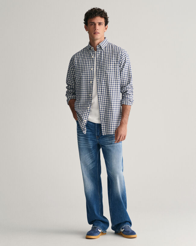 Camisa Oxford de cuados Regular Fit Archive