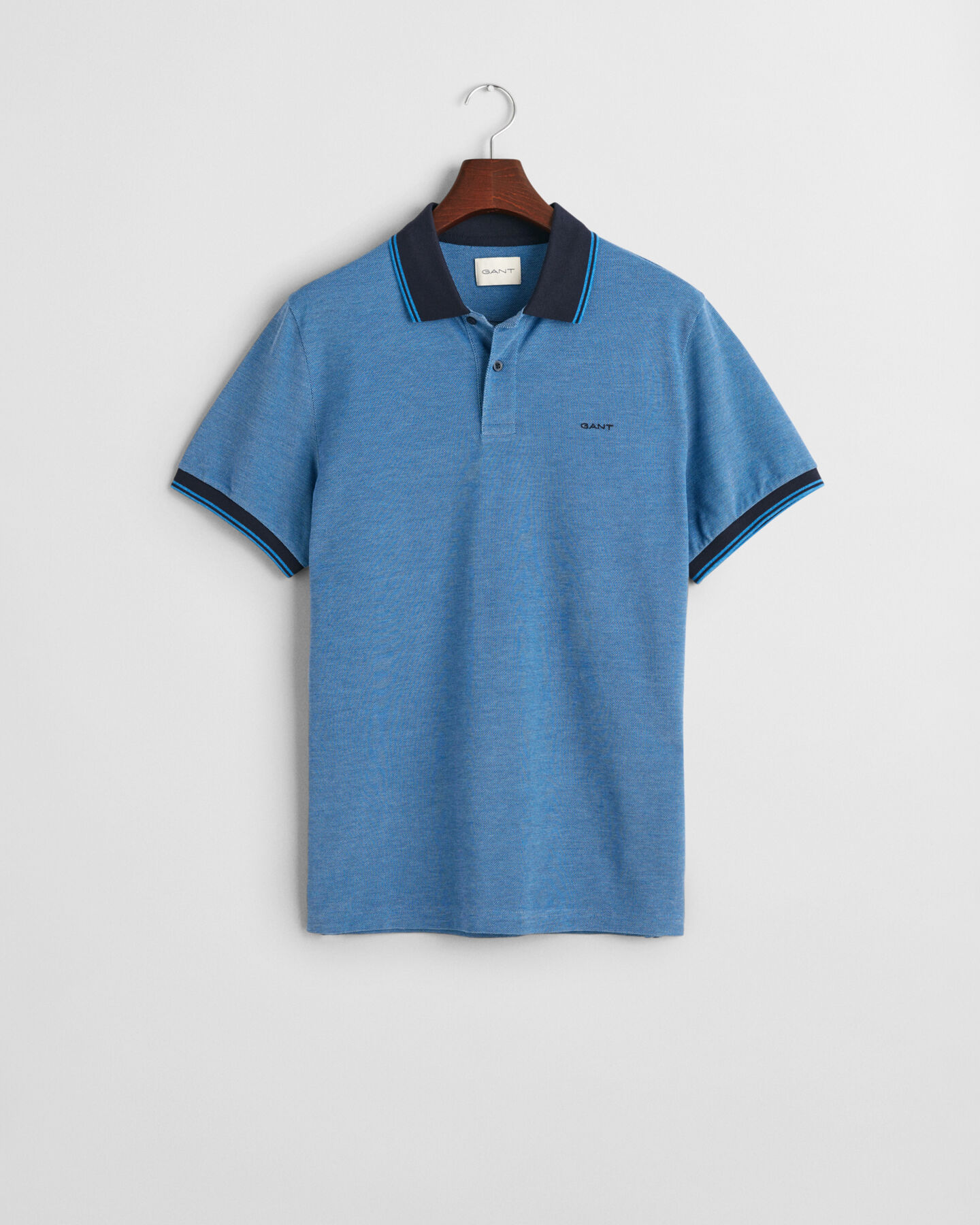 Polo de piqué Oxford en cuatro colores