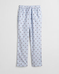 Pantalones de pijama Oxford con estampado de esquí