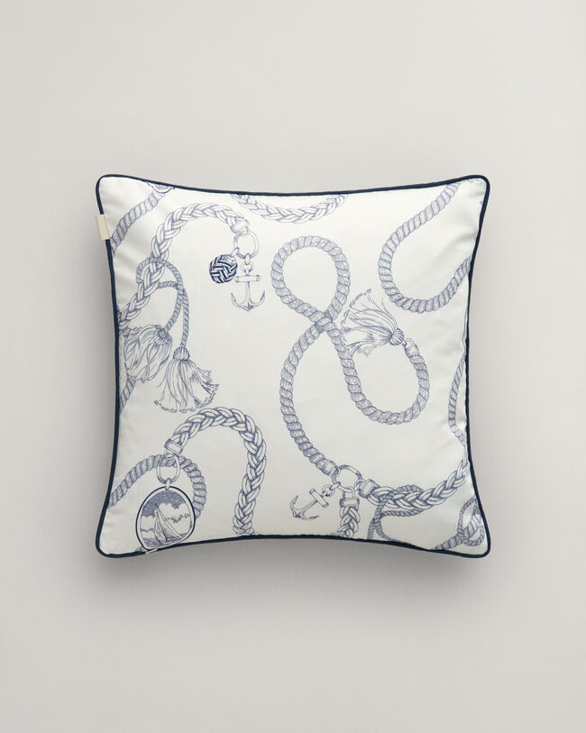 Cojín con estampado Sailing de satén