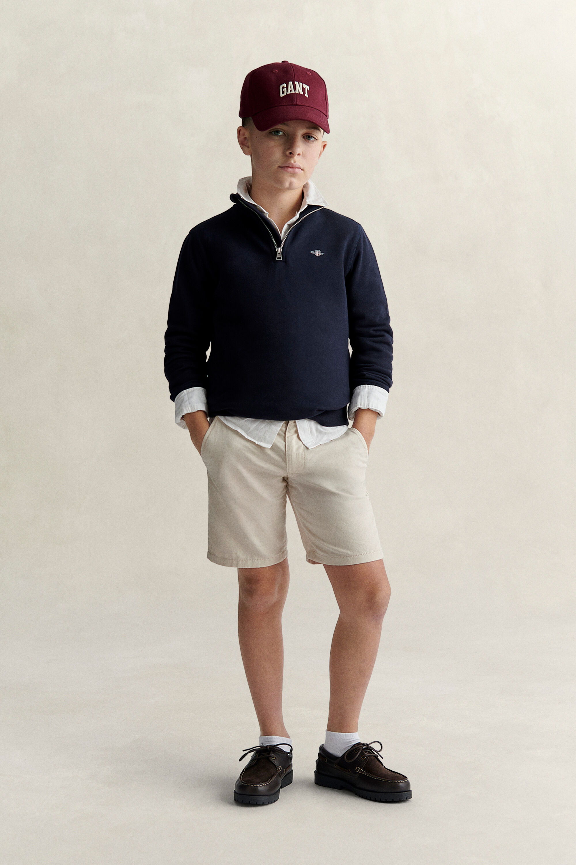 Sudadera Shield con media cremallera Teen Boys
