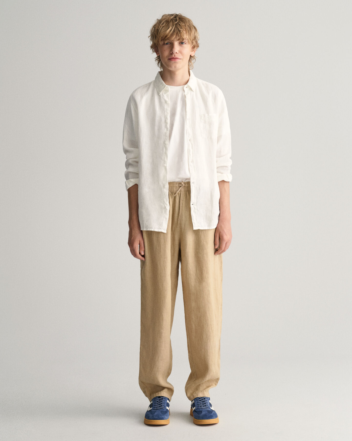 Pantalones de lino Teen Boys