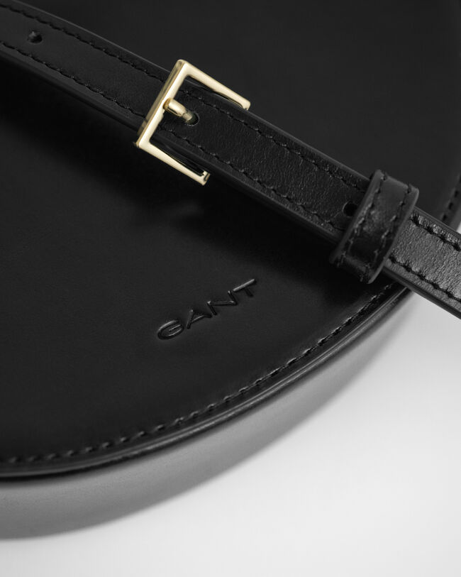 Bolso de hombro en piel