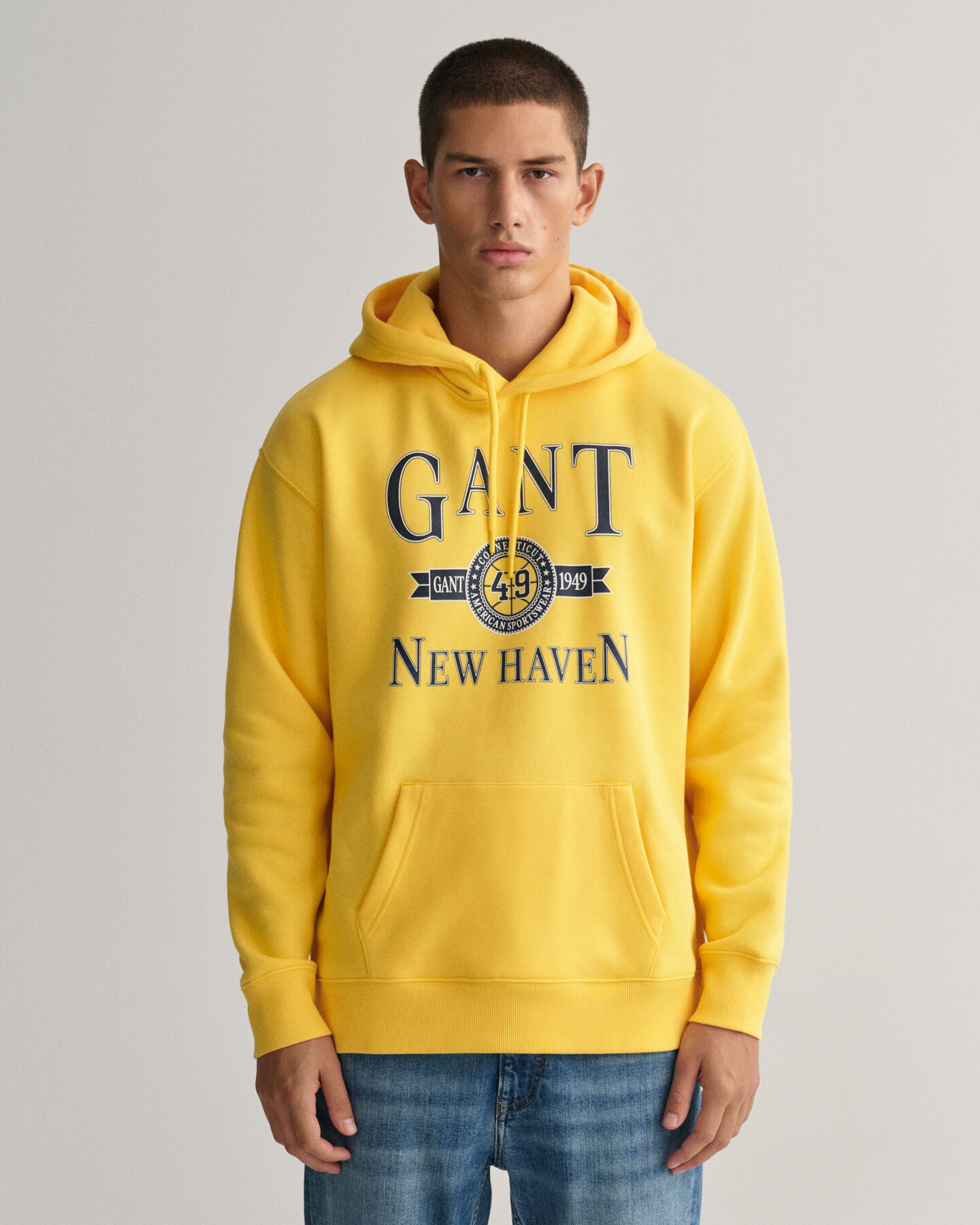 Sudadera con capucha Retro Crest