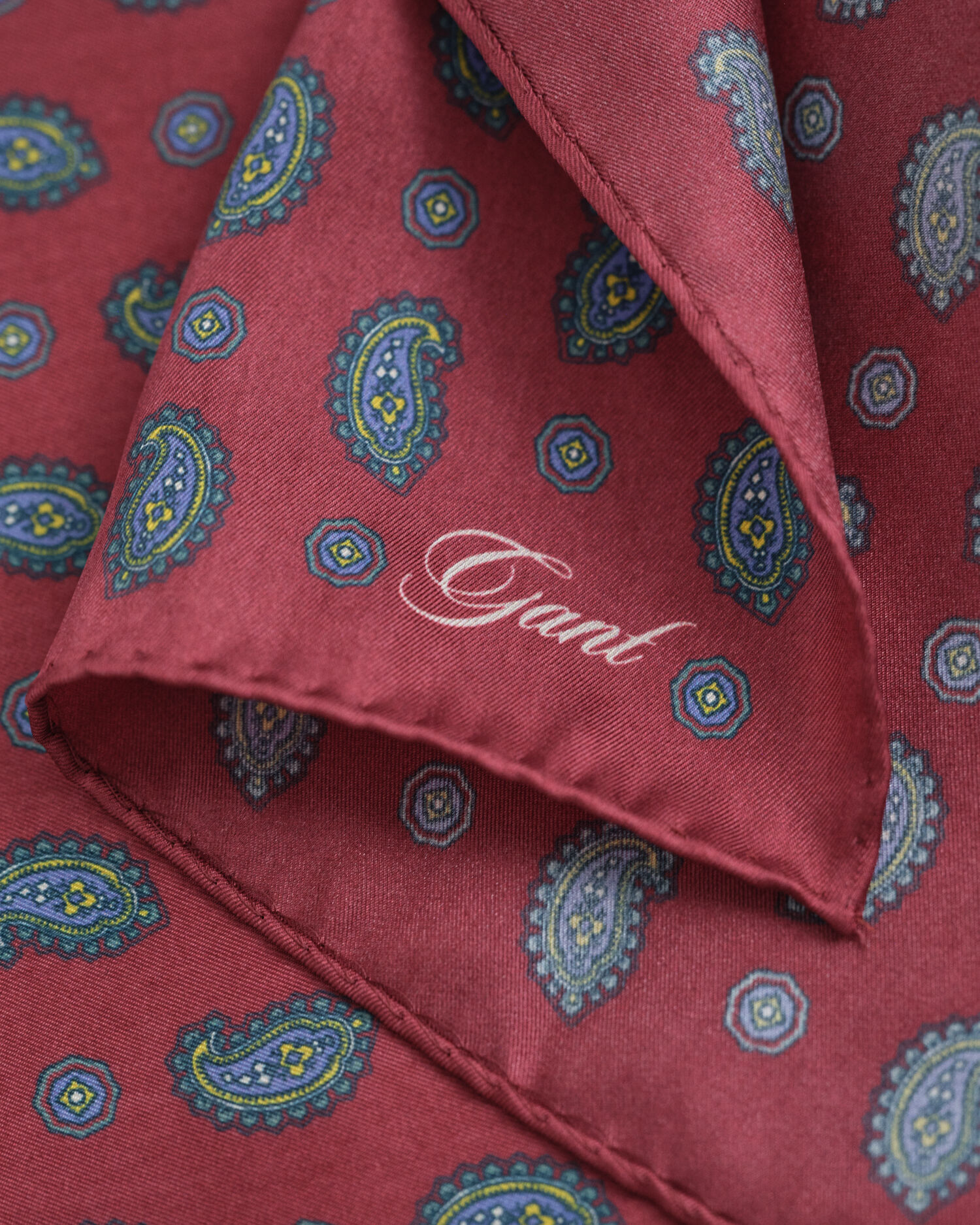 Pañuelo de bolsillo con estampado de cachemir