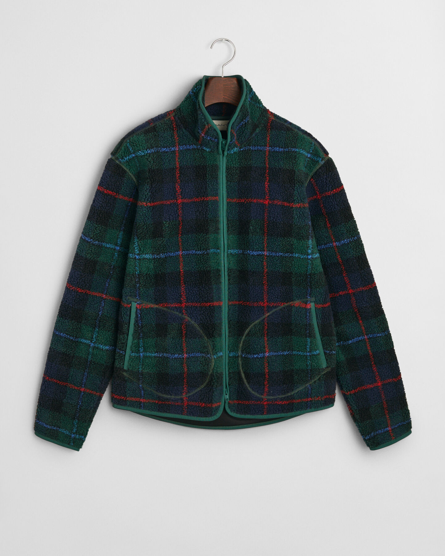 Chaqueta polar a cuadros