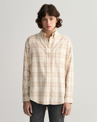 Camisa de franela Relaxed Fit a cuadros