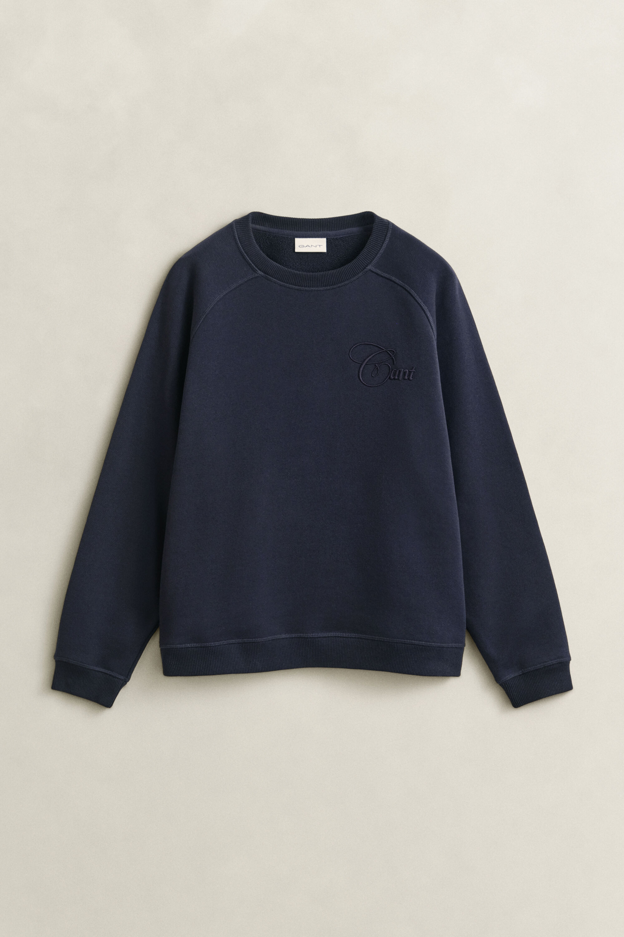 Sudadera con estampado del mismo tono