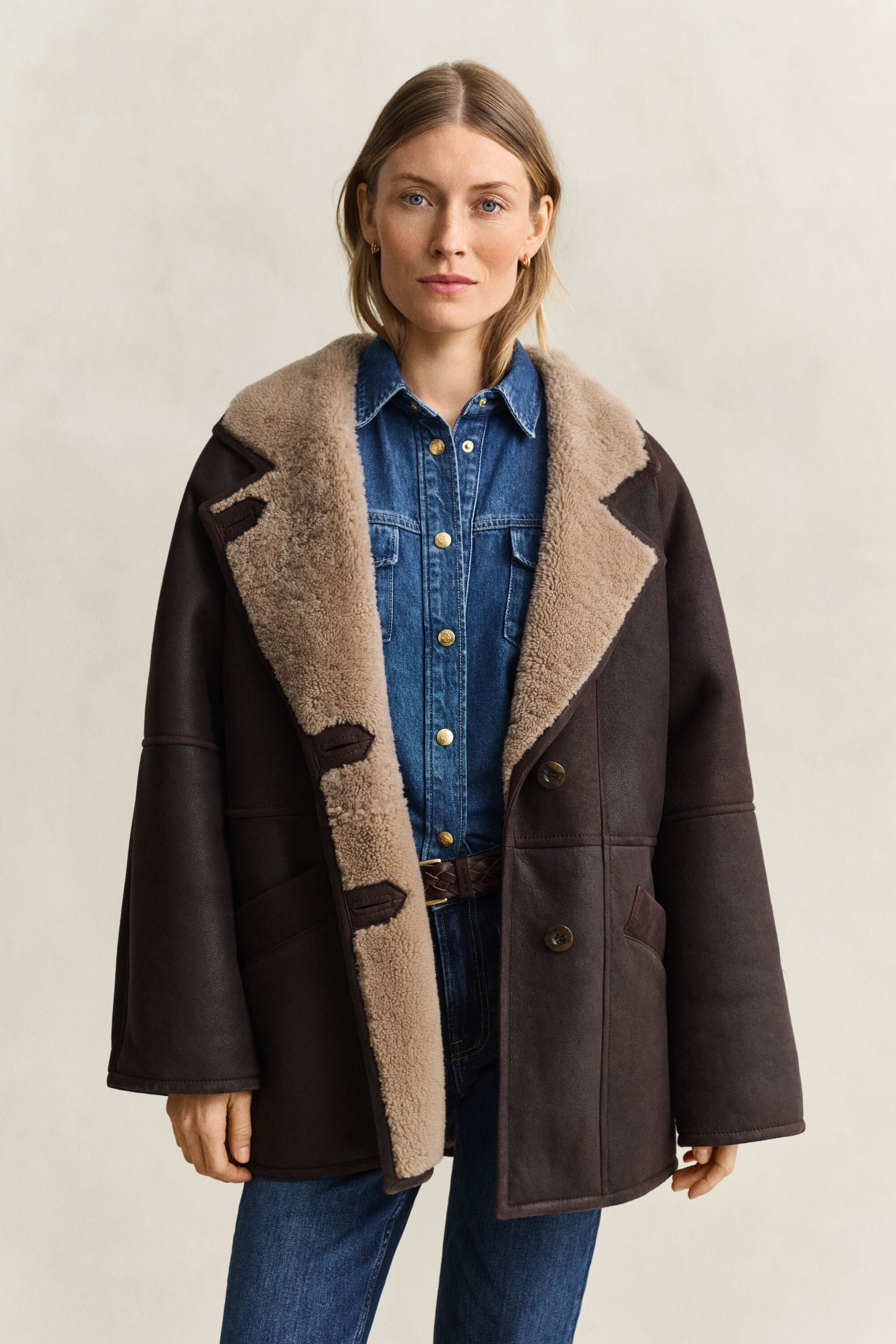 Chaqueta de borreguito