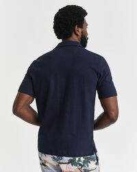 Camisa de manga corta con textura