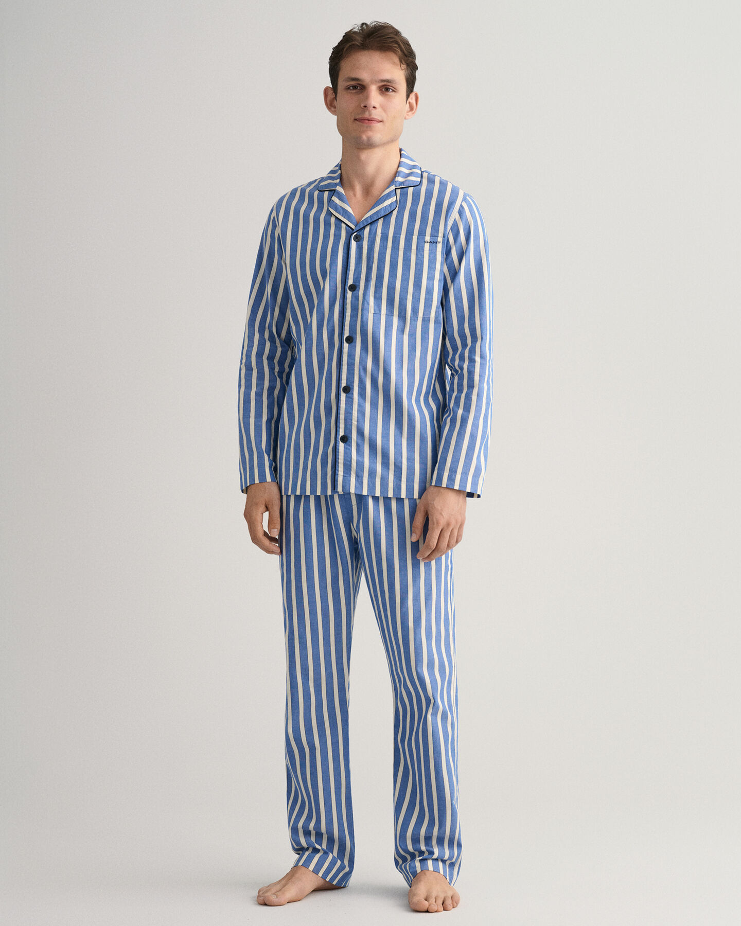 Pantalones de pijama de rayas Oxford