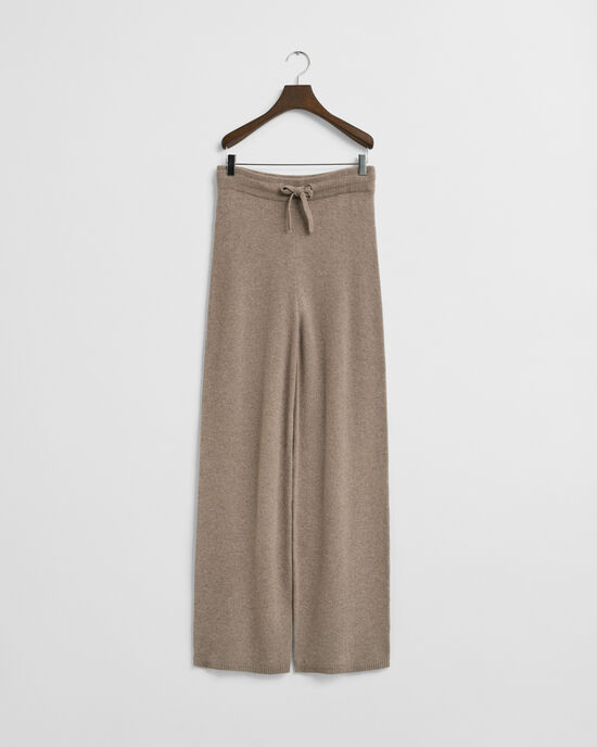 Pantalones de punto de lana