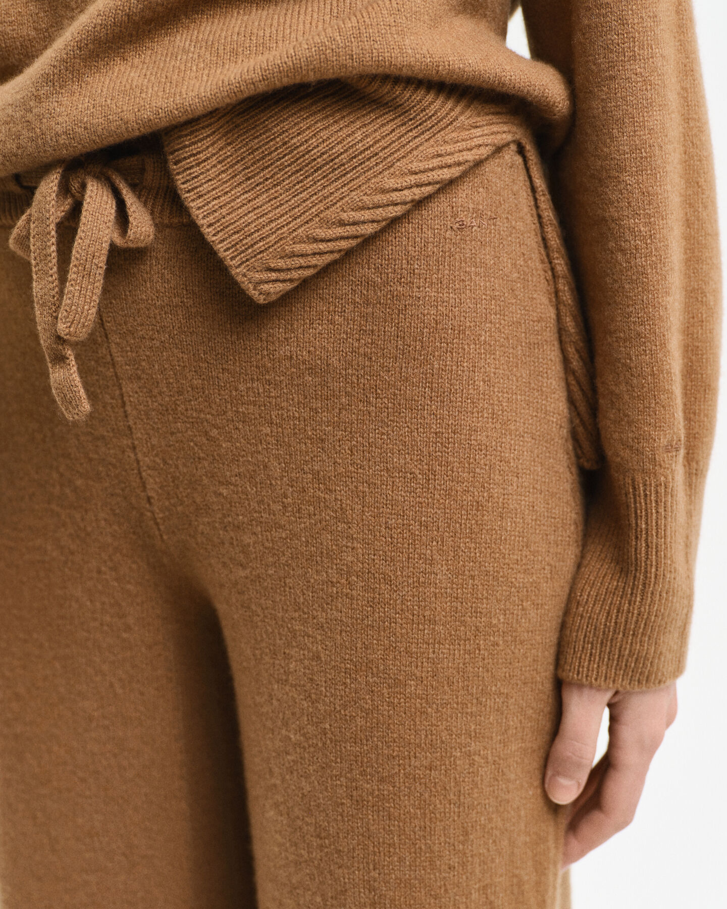 Pantalones de punto de lana