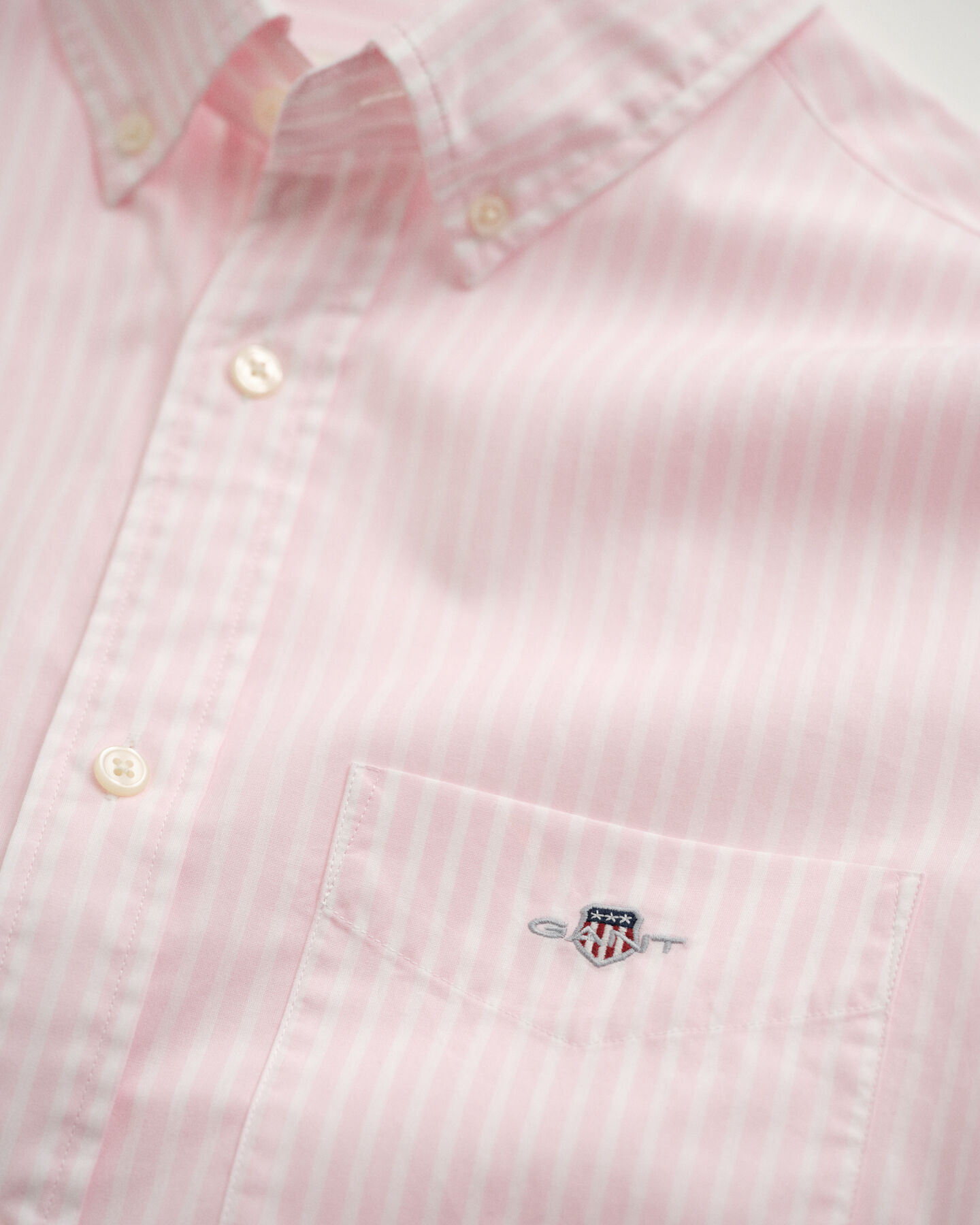 Camisa Regular Fit clásica de popelina a rayas