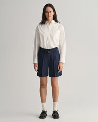 Pantalones cortos Relaxed Fit con cintur&oacute;n