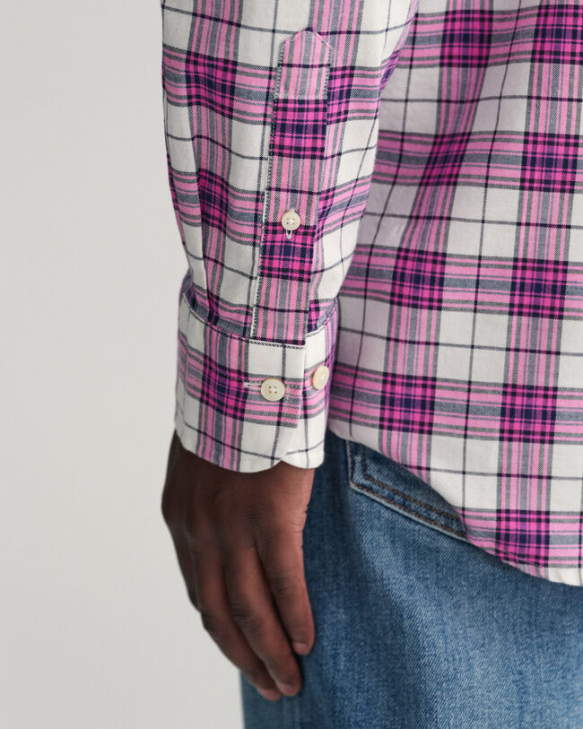 Camisa Oxford Regular Fit a cuadros