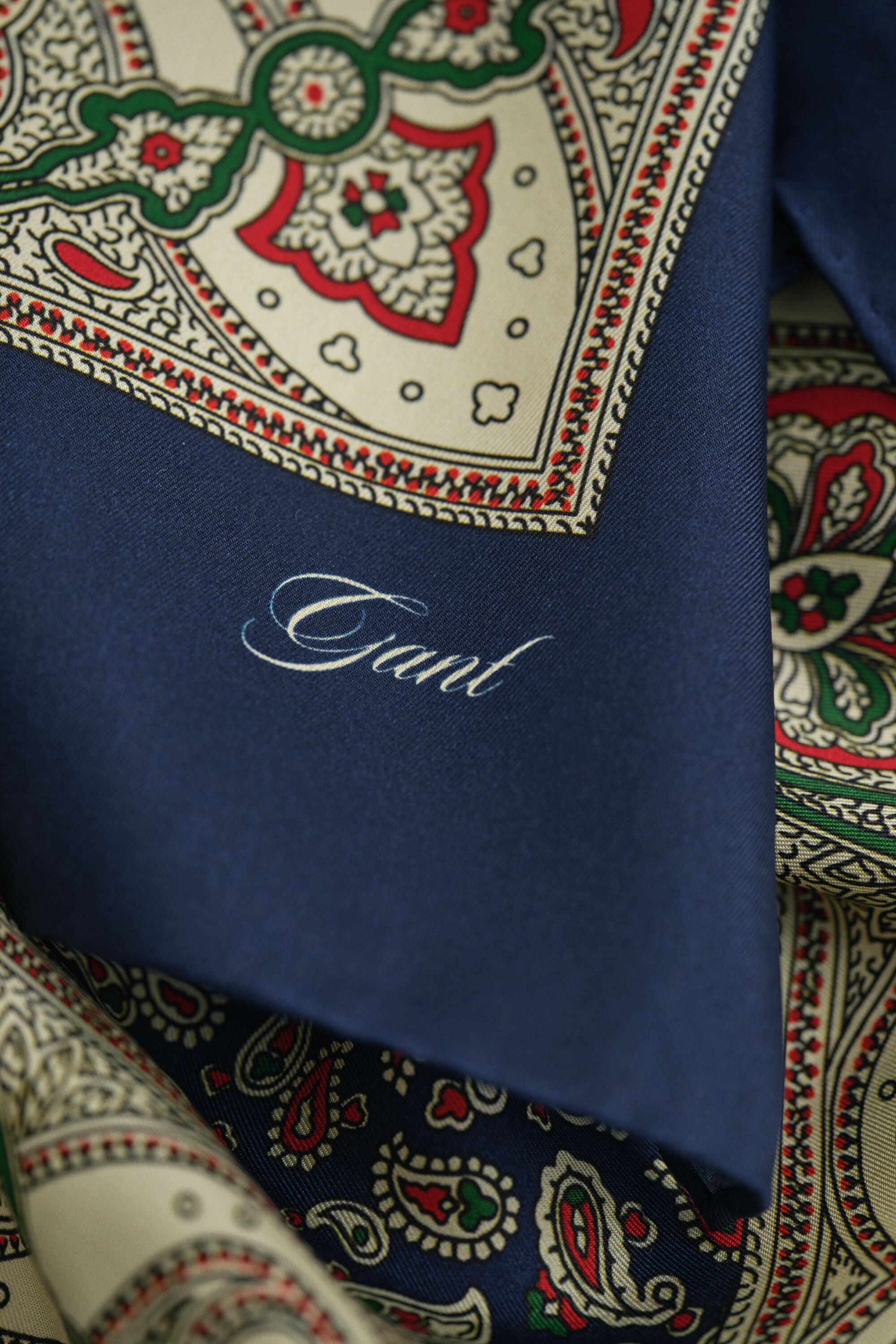 Pañuelo con estampado de cachemir