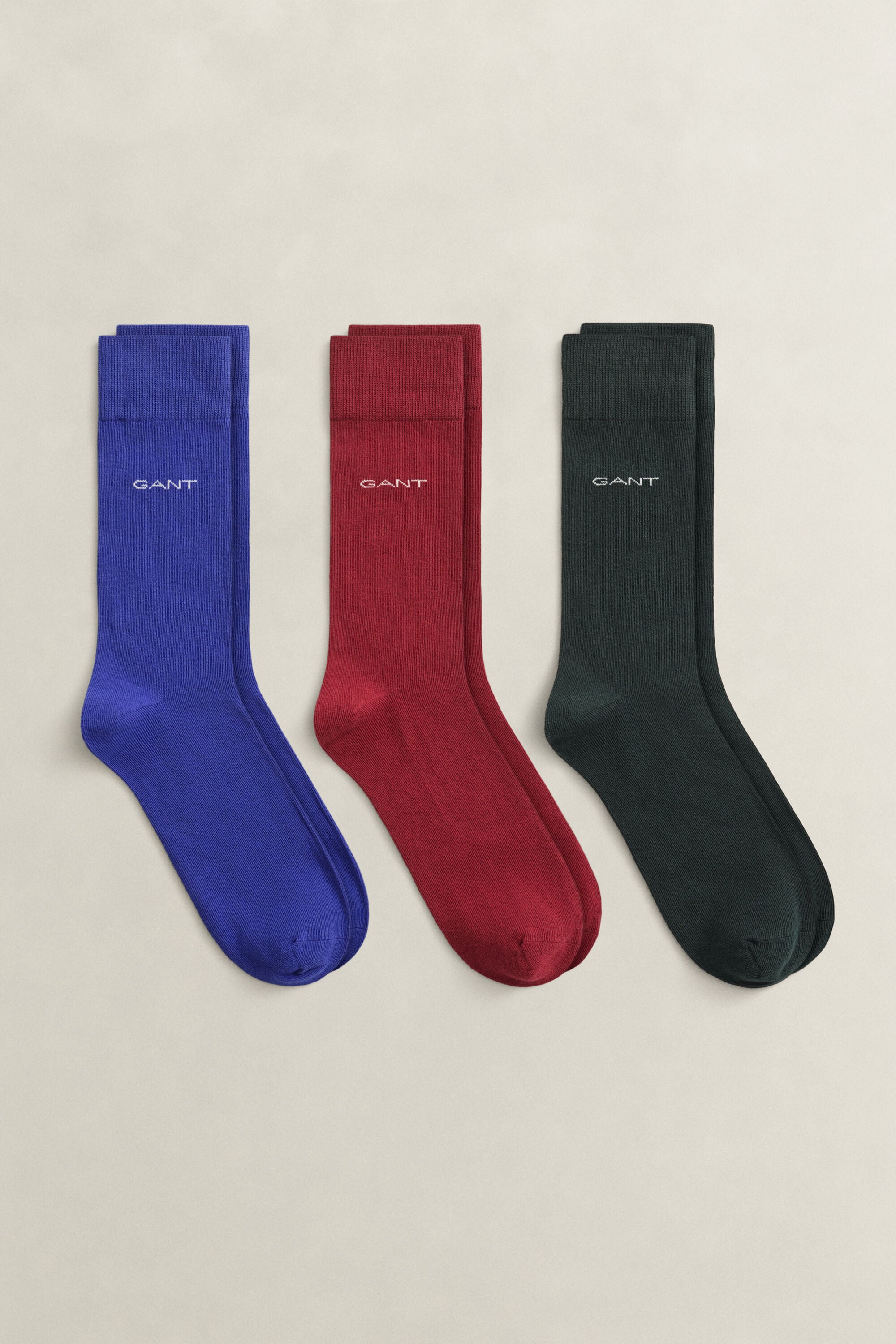 Paquete de tres pares de calcetines