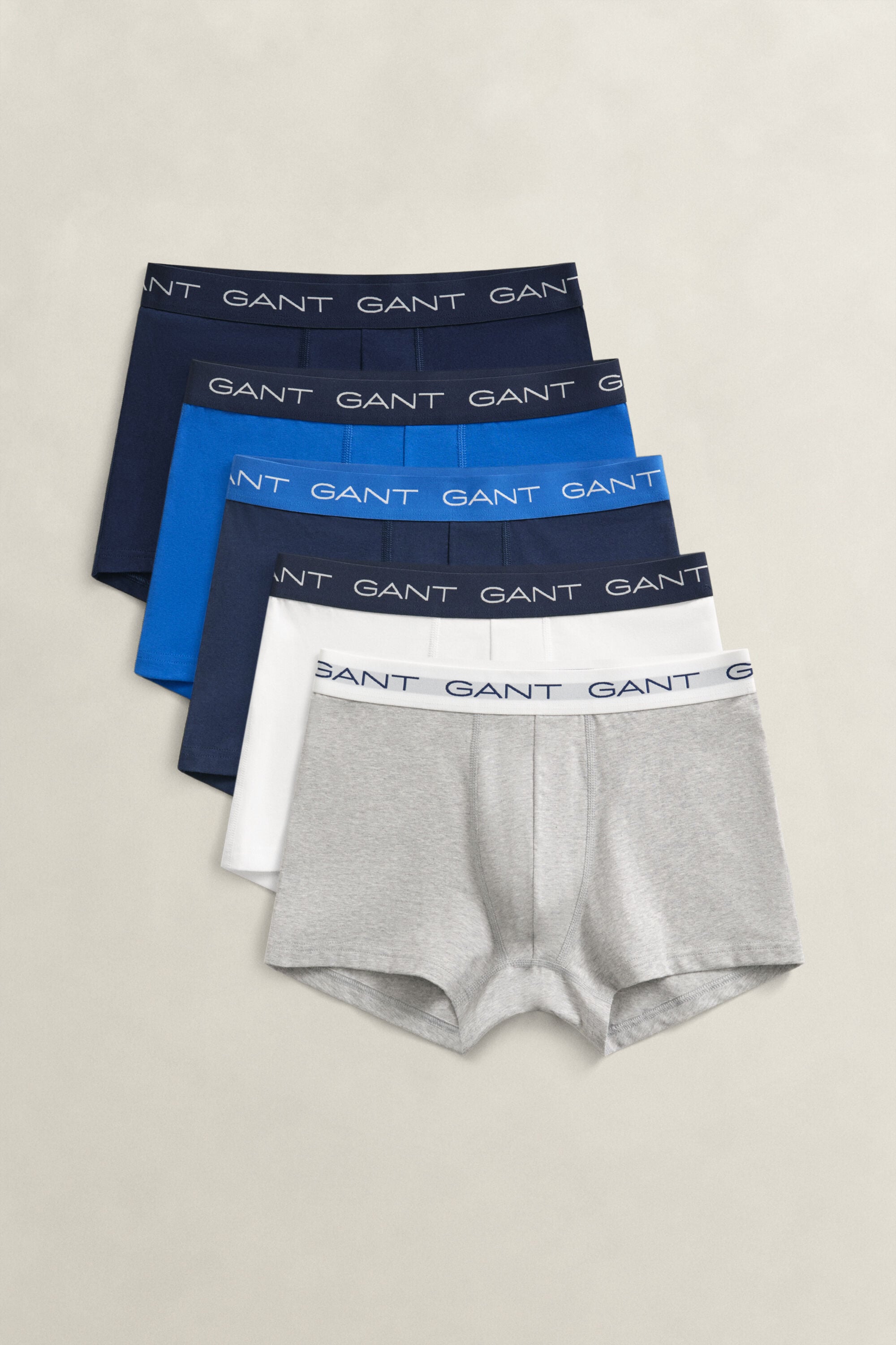 Paquete de cinco bóxers