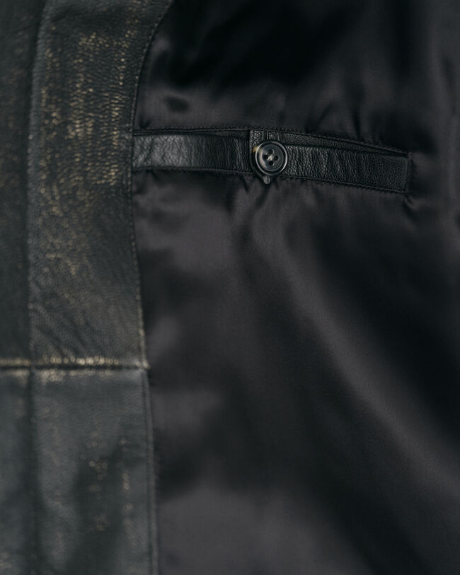 Cazadora de piel Moto