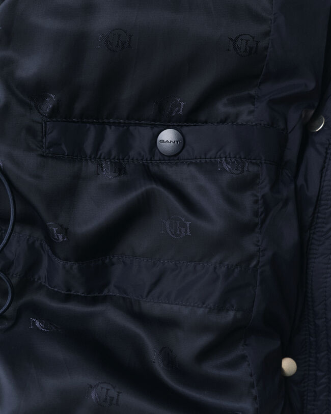 Chaqueta de plumón y largo medio