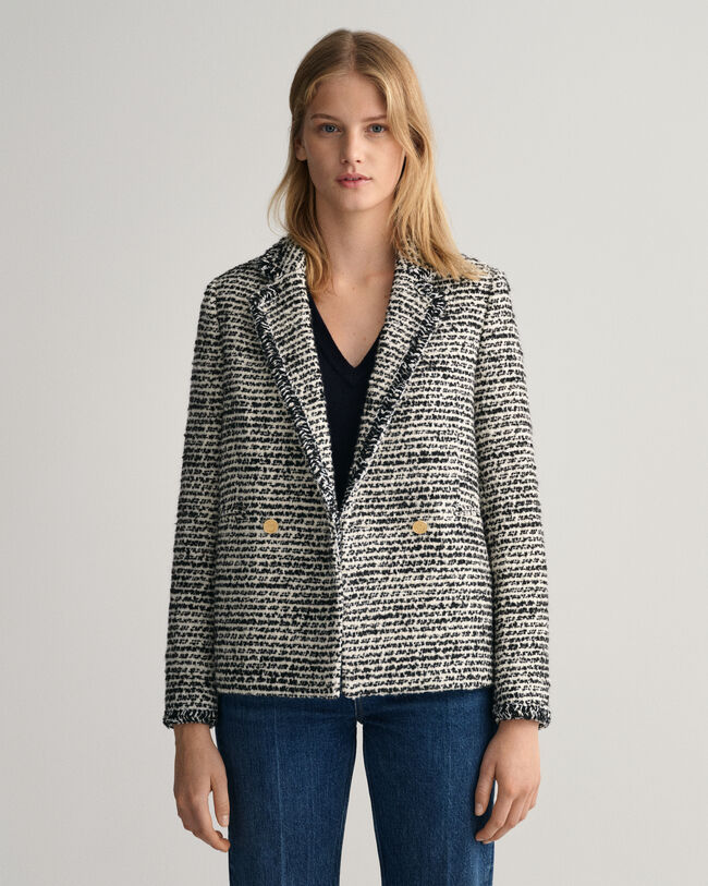 Chaqueta tipo americana de tweed