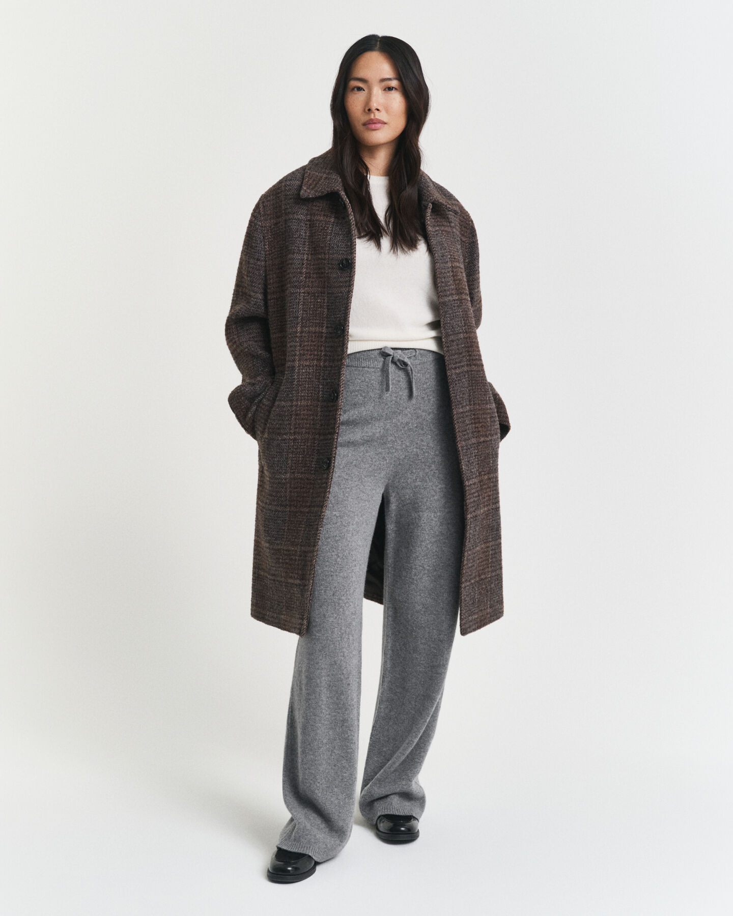 Pantalones de punto de lana