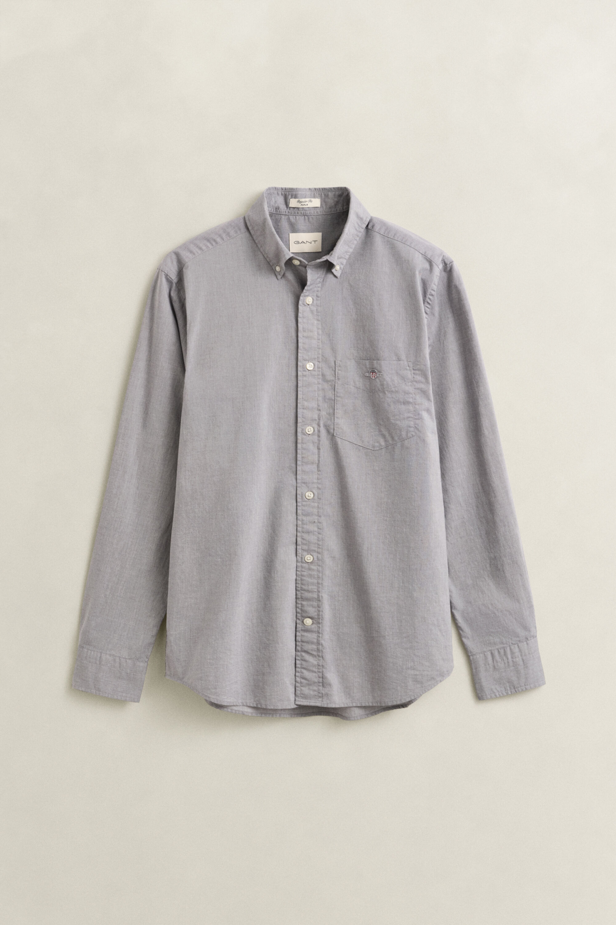 Camisa Regular Fit clásica de popelina