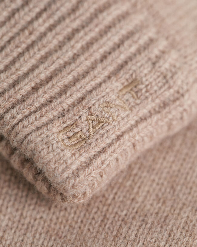 Guantes de punto en lana