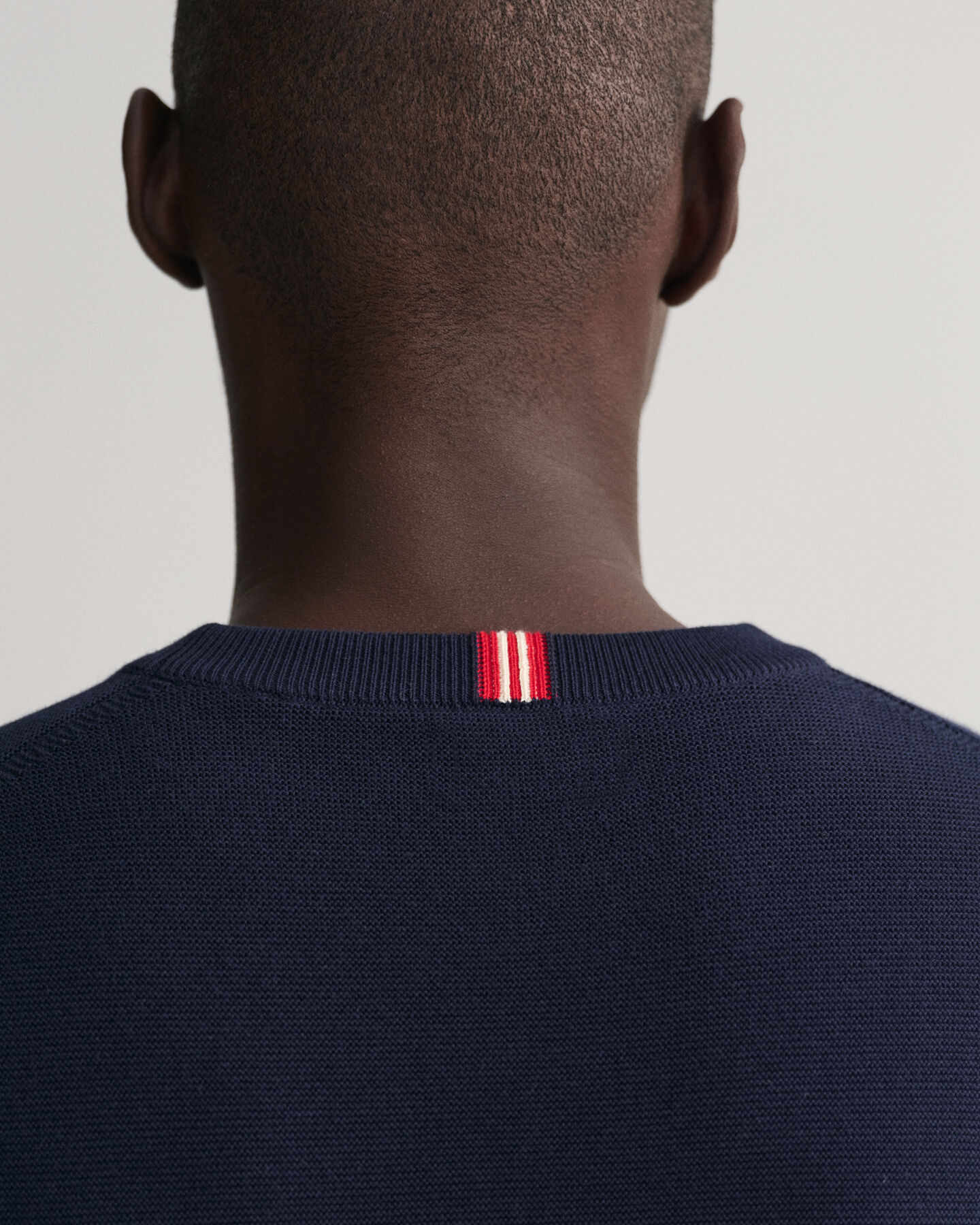 Jersey ligero con cuello redondo Texture