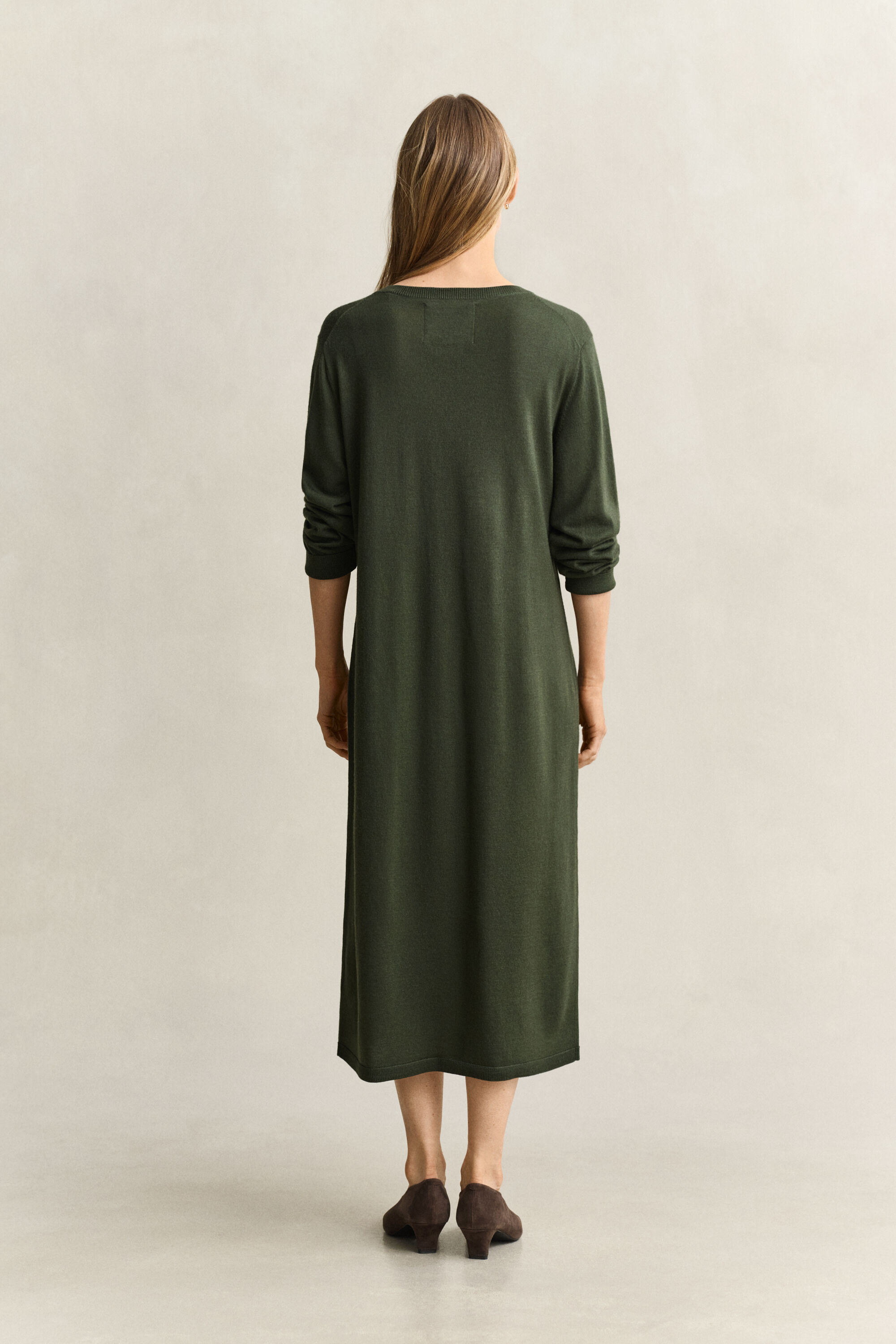 Vestido de lana merino extrafina
