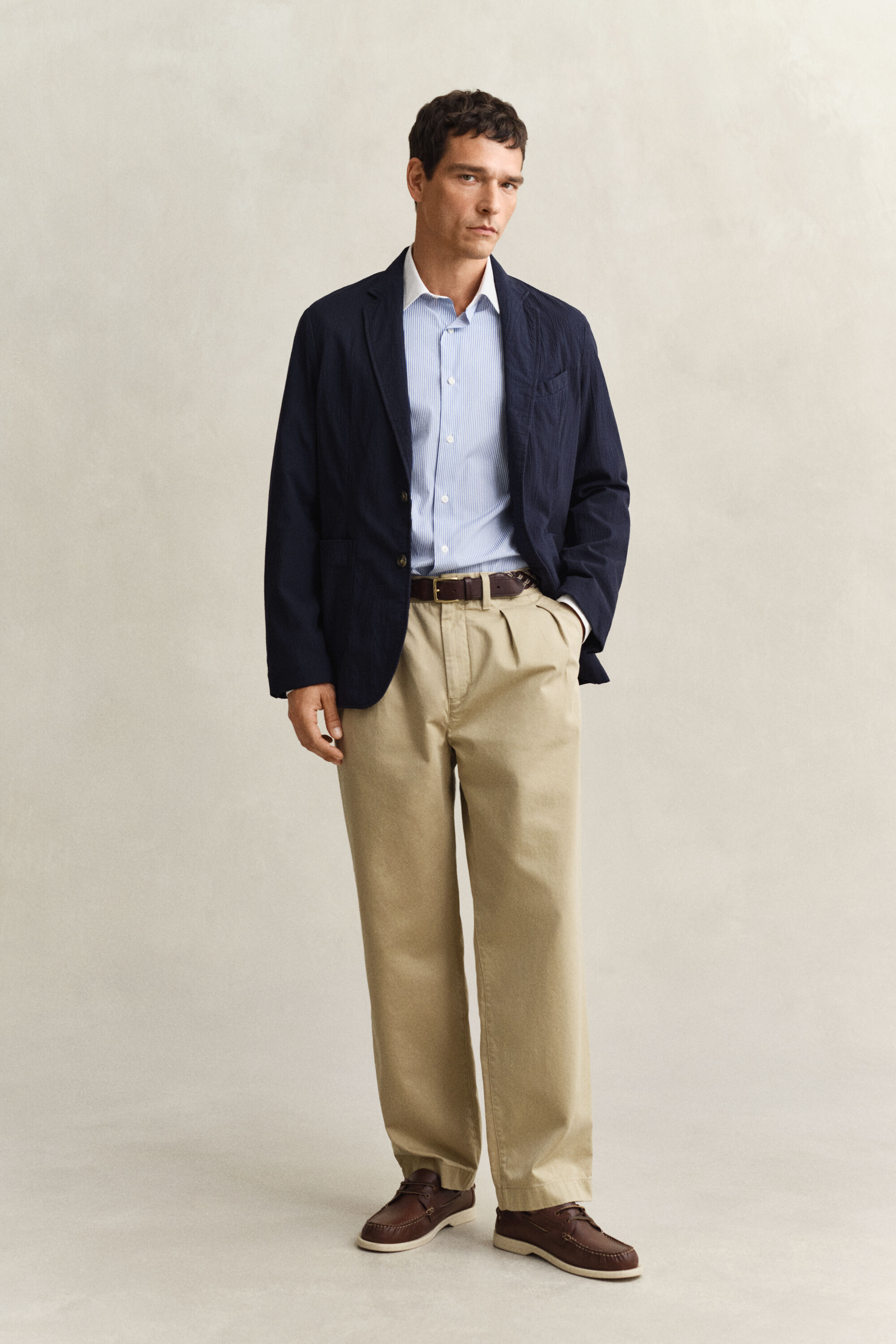 Camisa de vestir de popelina