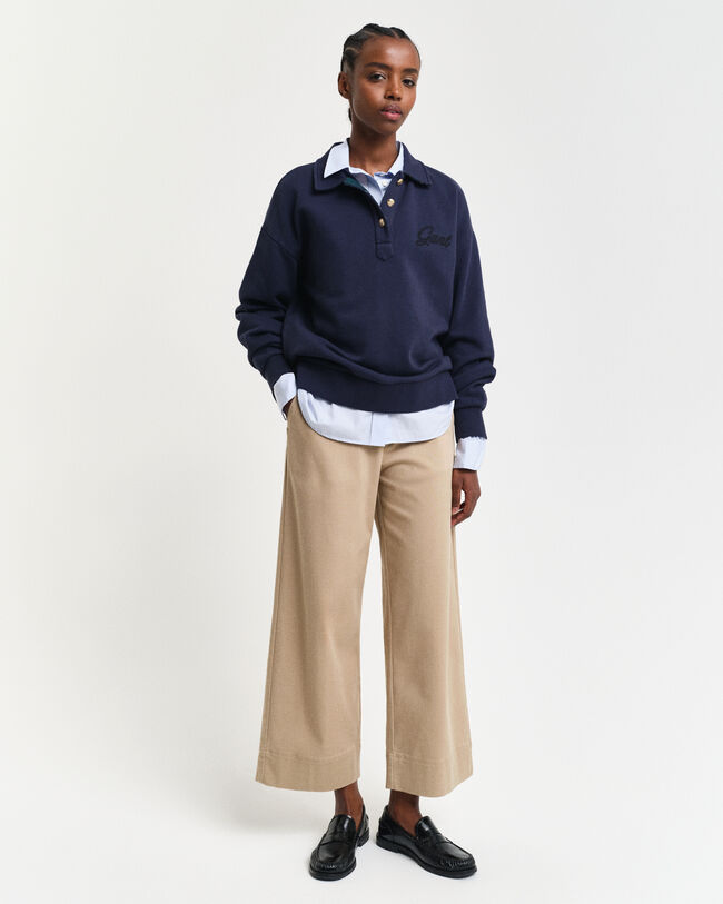 Sudadera Rugger con inscripción