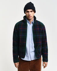 Chaqueta polar a cuadros